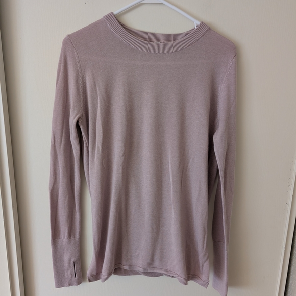 lululemon athletica Sweaters - lululemon Womens 8 Bring It Backbend Sweater Purple Activewear Athleisure